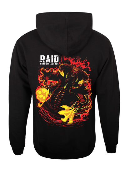 RAID: Shadow Legends Demon Lord Silhouette Black Pullover Hoodie