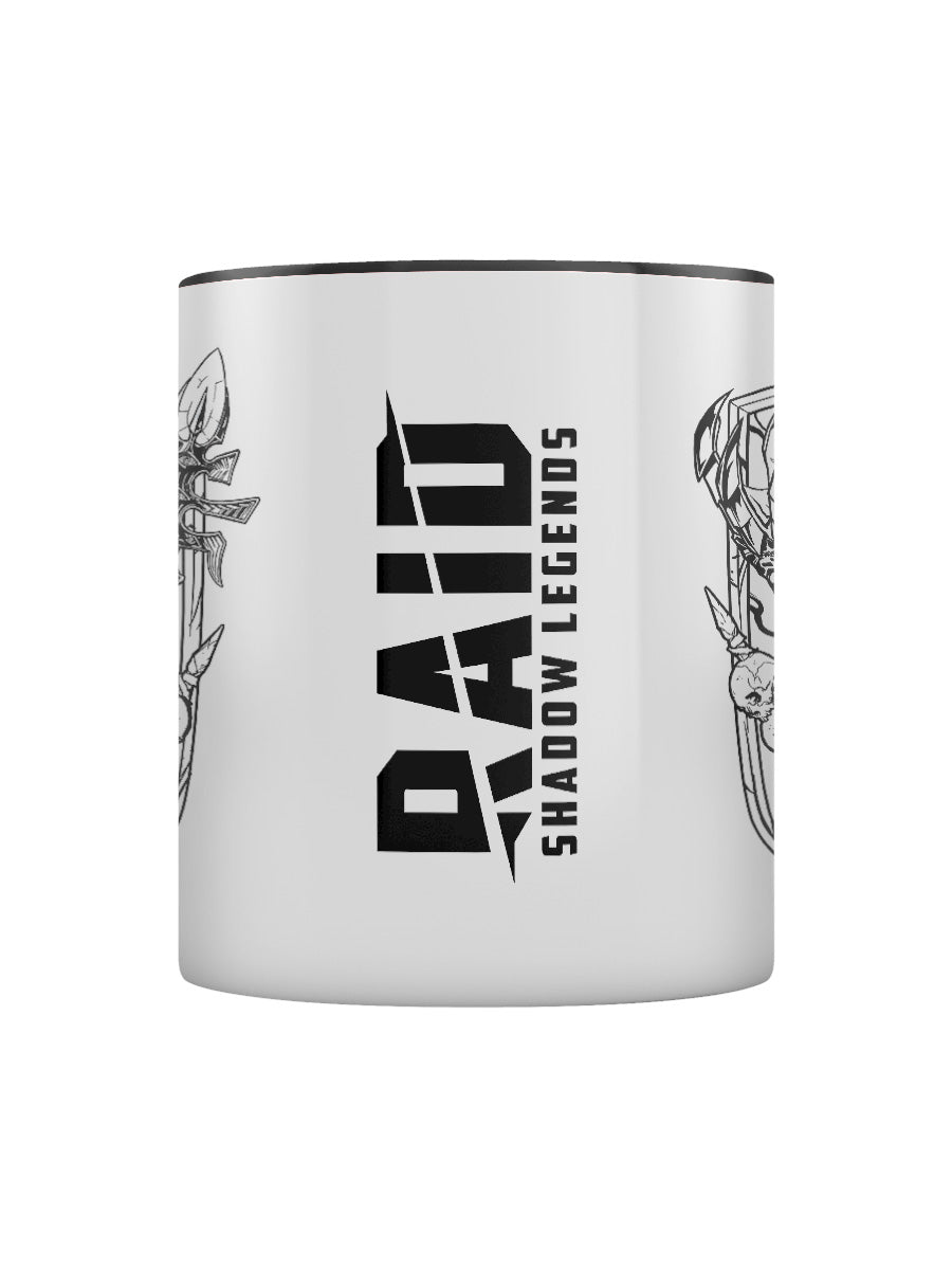 RAID: Shadow Legends Kael Outline Black Inner 2-Tone Mug