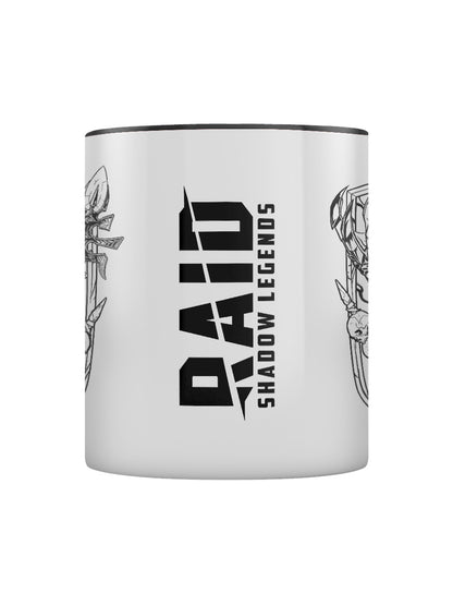 RAID: Shadow Legends Kael Outline Black Inner 2-Tone Mug