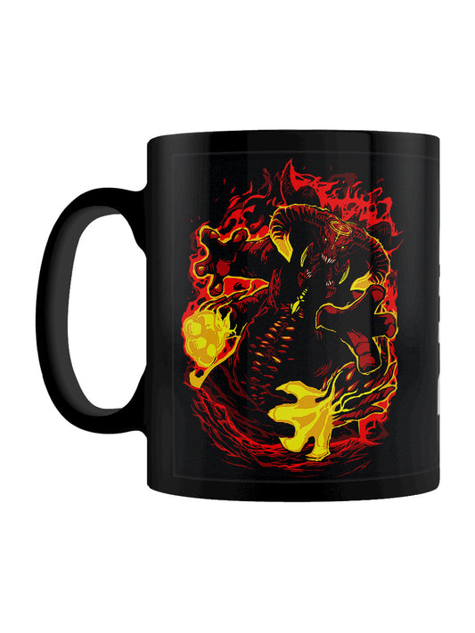 RAID: Shadow Legends Demon Lord Silhouette Black Mug