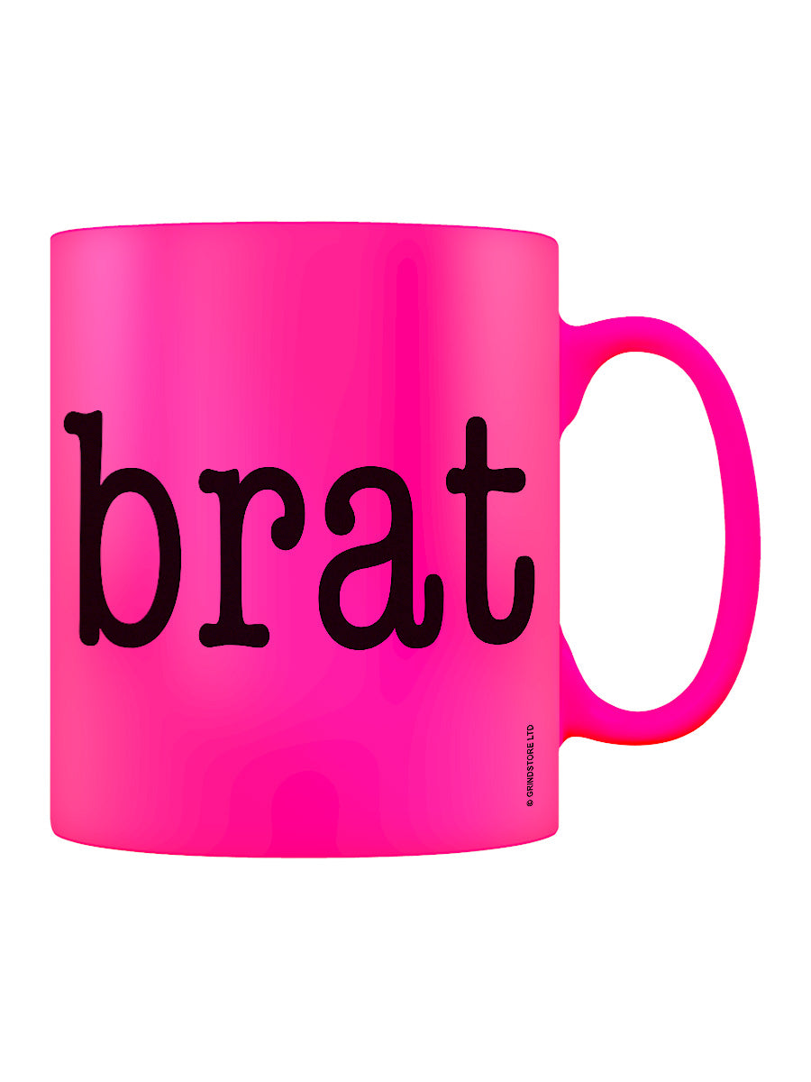 Brat Pink Neon Mug