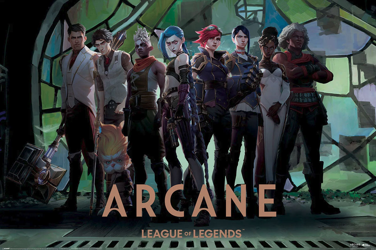 Arcane Characters In Zaun Maxi Poster