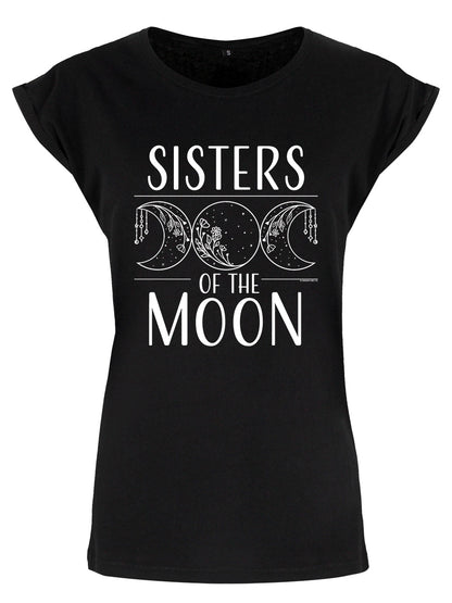 Sisters Of The Moon Ladies Black T-Shirt