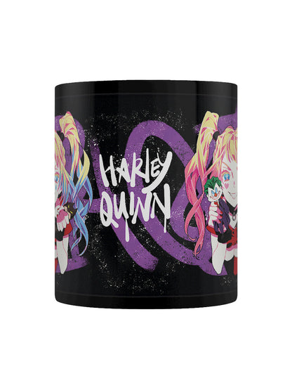 Batman Harley Quinn Pigtails Mug