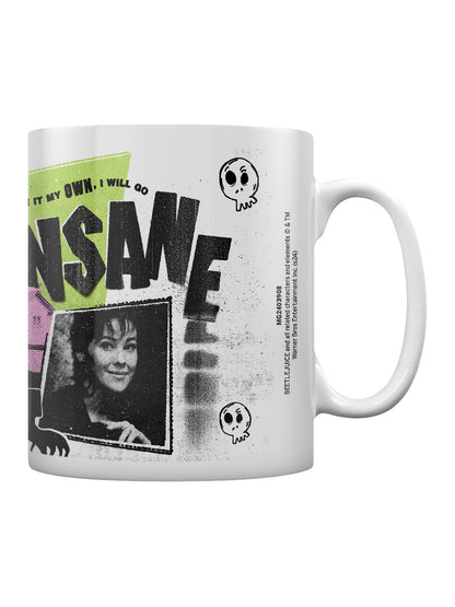 Beetlejuice I Will Go Insane Mug