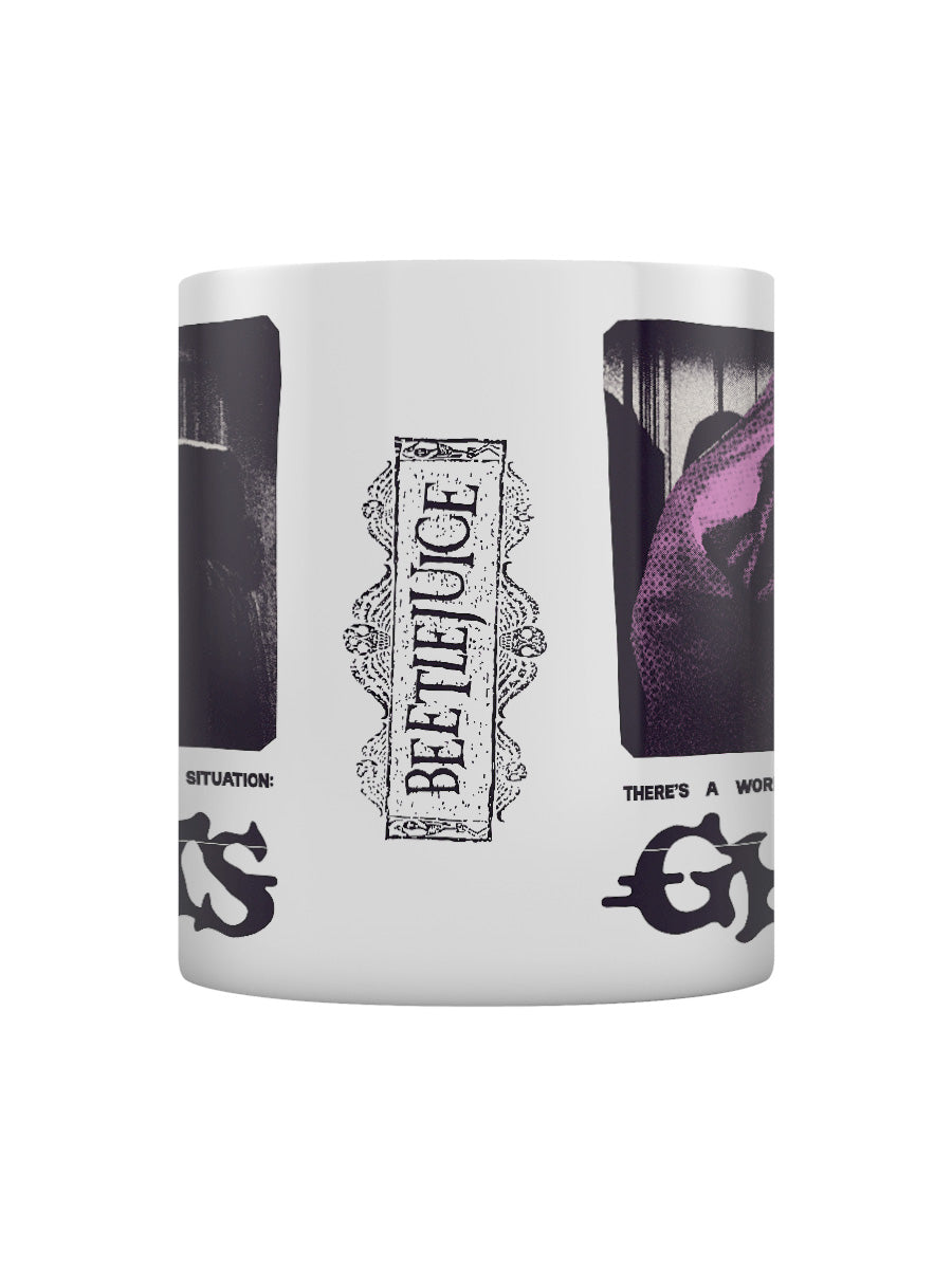 Beetlejuice Ghosts Mug