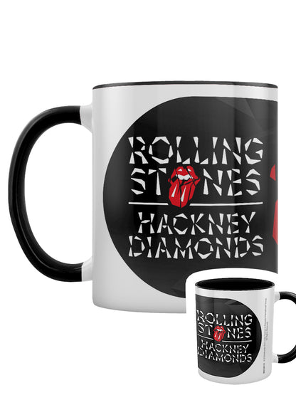 Rolling Stones (Black Diamond) Black Coloured Inner Mug