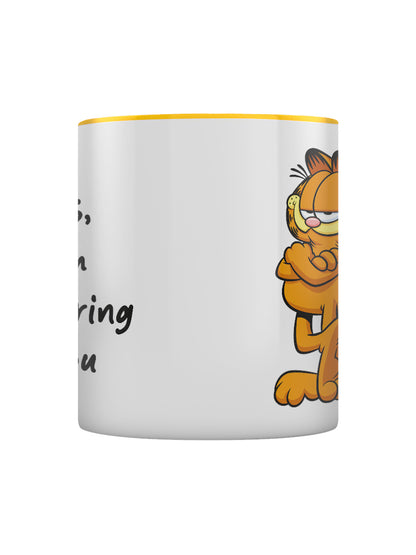 Garfield (Yes, I Am Ignoring You) Yellow Coloured Inner Mug