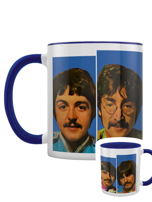 The Beatles (All You Need Is Love) Blue Coloured Inner Mug