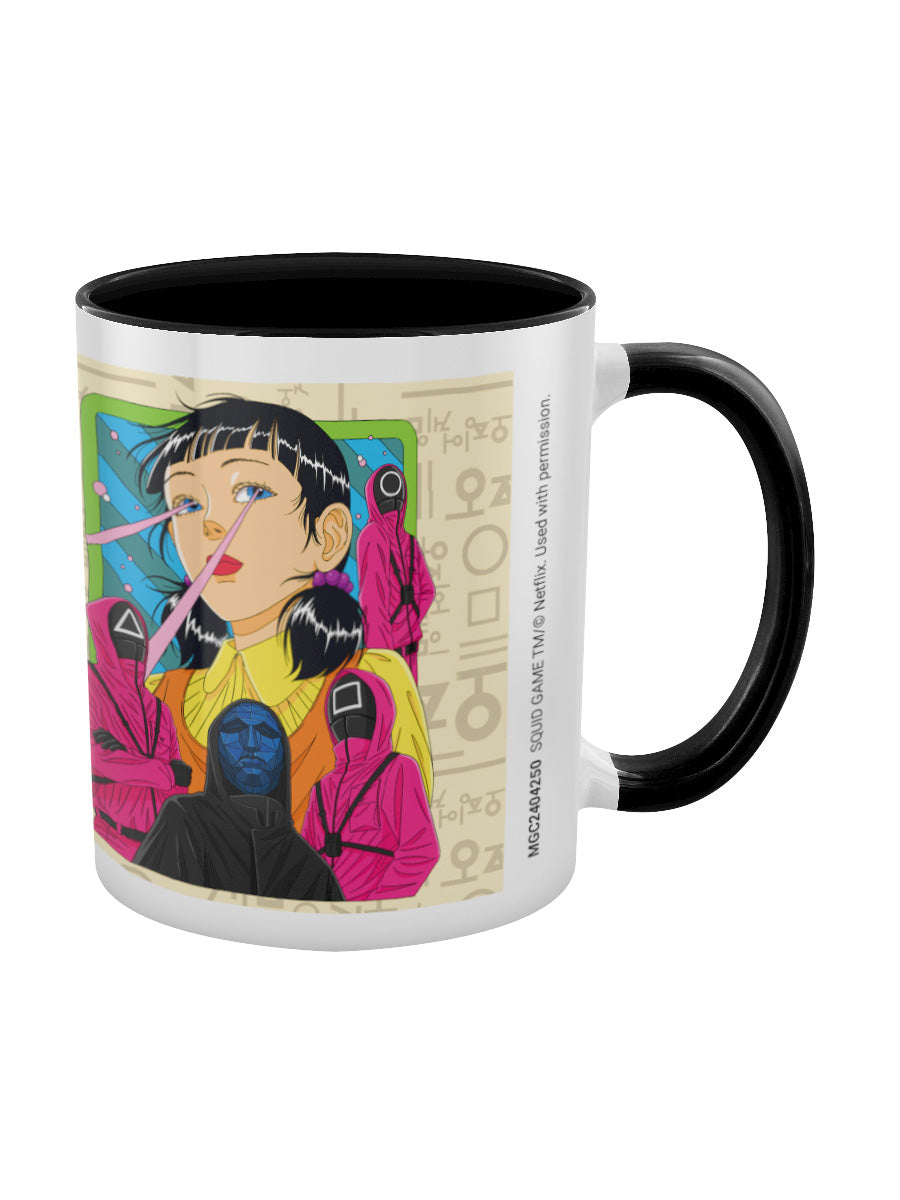 Squid Game 2 (Seoyoung) Black Coloured Inner Mug