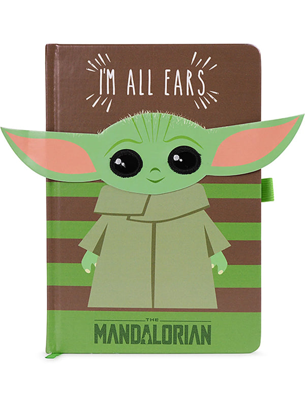 Star Wars: The Mandalorian (I'm All Ears Green) Novelty Notebook