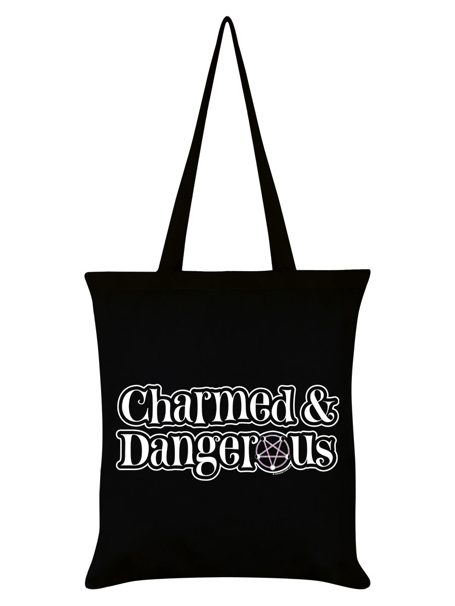 Charmed & Dangerous Black Tote Bag