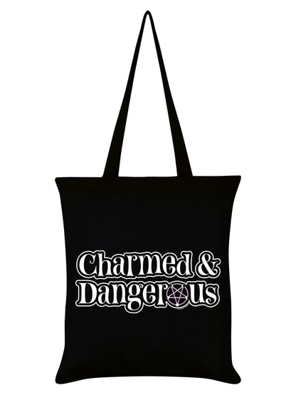 Charmed & Dangerous Black Tote Bag