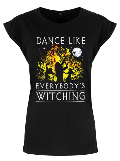 Dance Like Everybody's Witching Ladies Black Premium T-Shirt