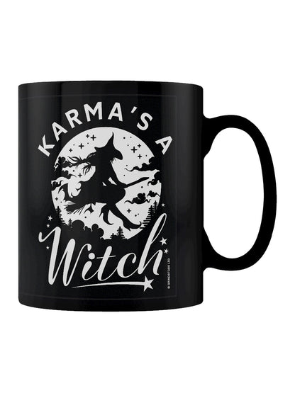 Karma's A Witch Black Mug