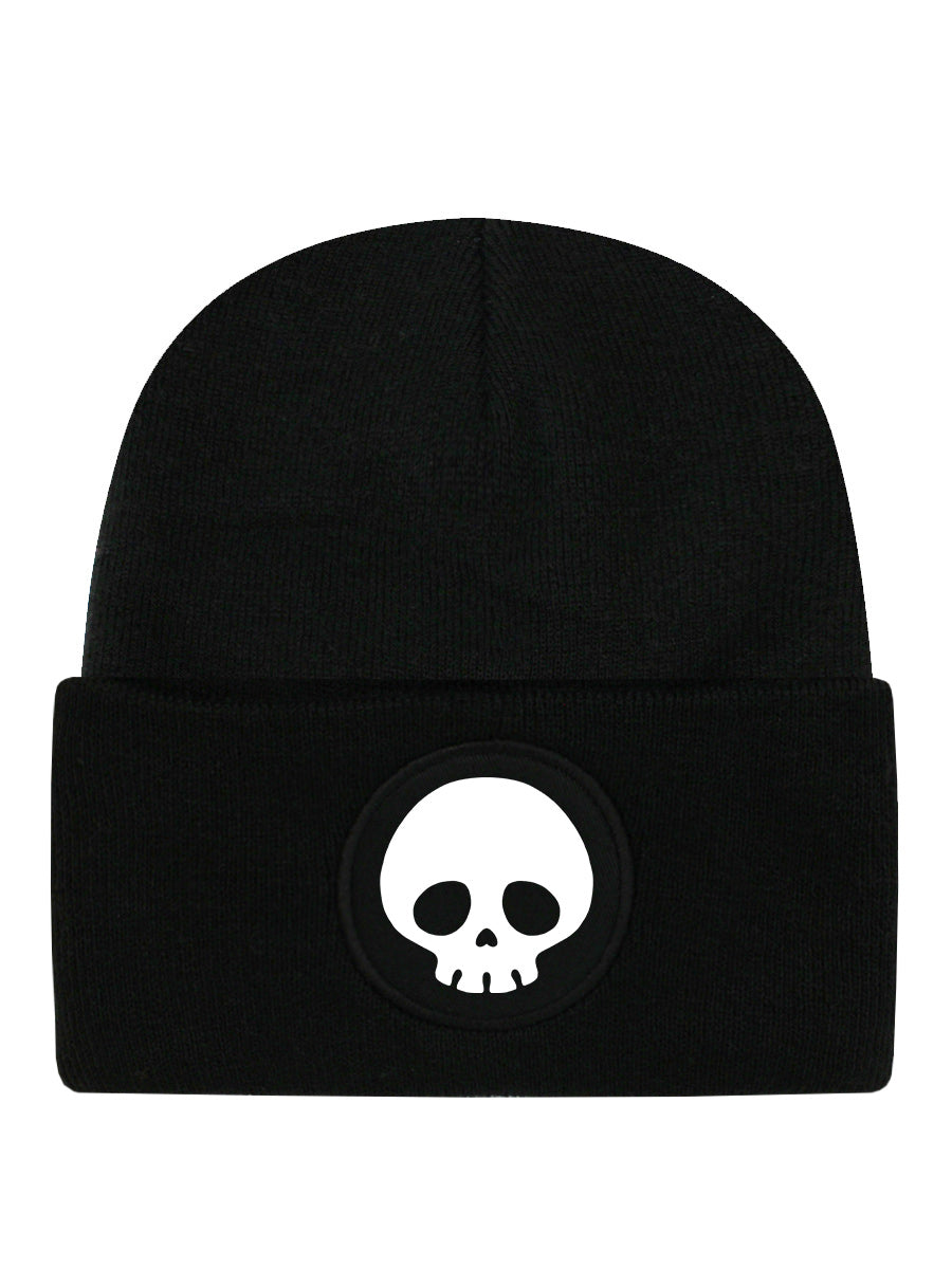 Cute Skull Black Beanie