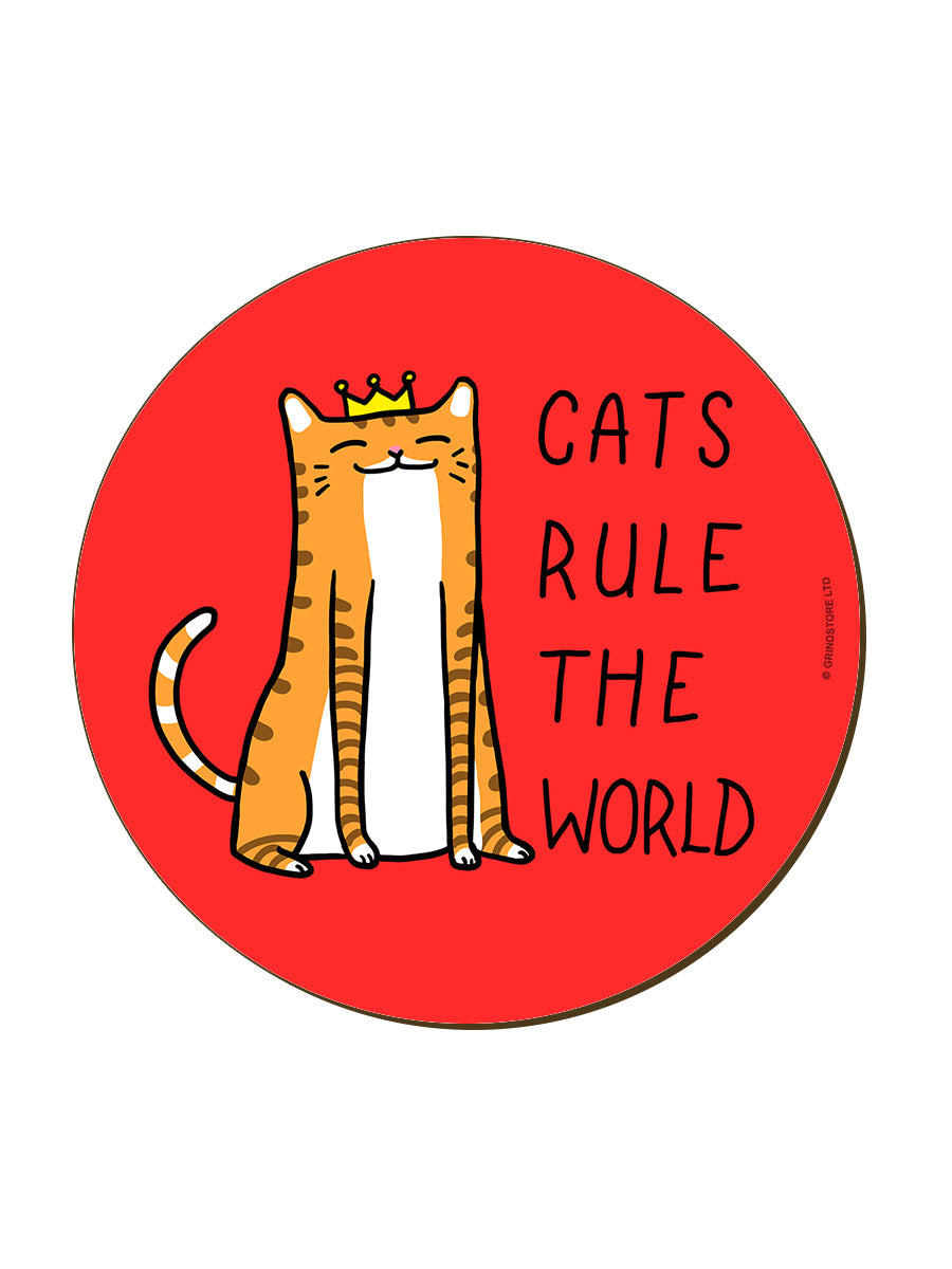 Cats Rule The World Coaster