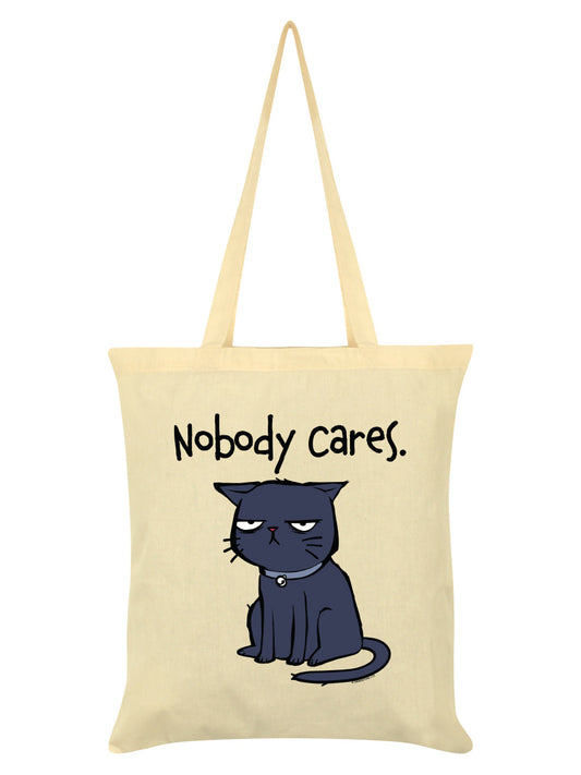 Nobody Cares. Cream Tote Bag