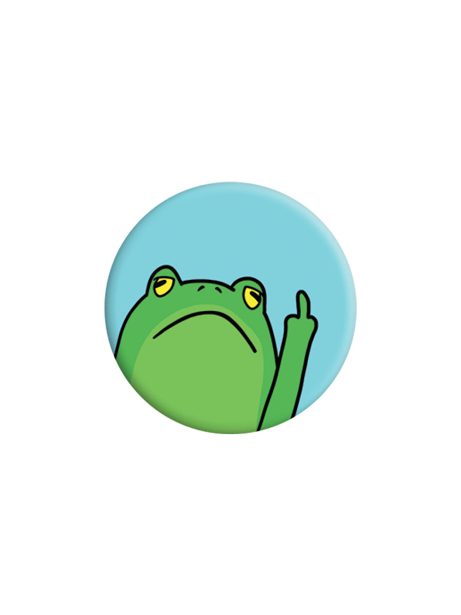 Frog Off Badge