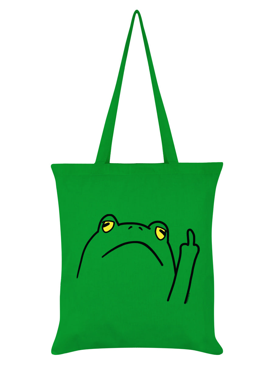 Frog Off Green Tote Bag