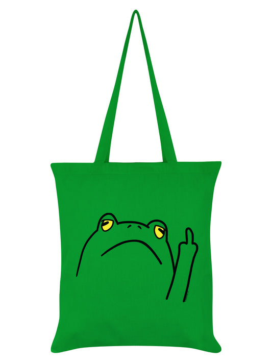 Frog Off Green Tote Bag