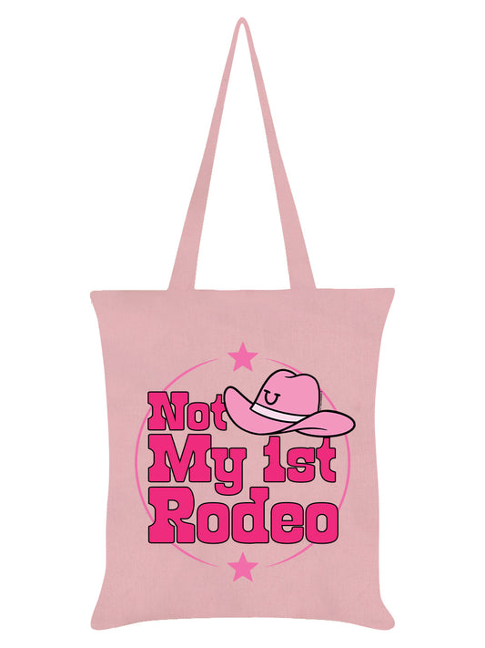 Not My 1st Rodeo Pale Pink Tote Bag