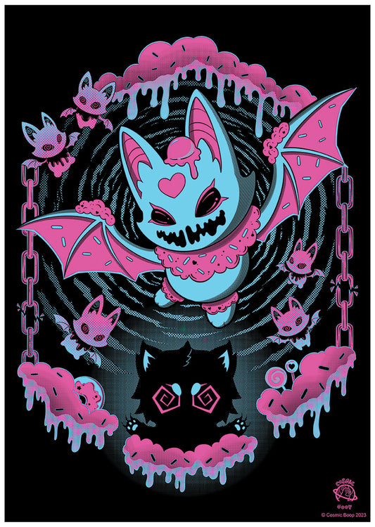 Cosmic Boop Sweet Monsters Print