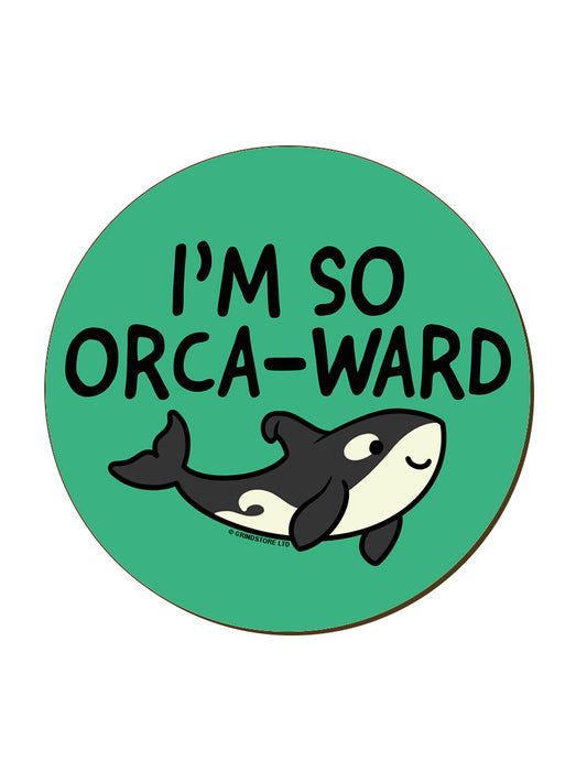 I'm So Orca-ward Coaster