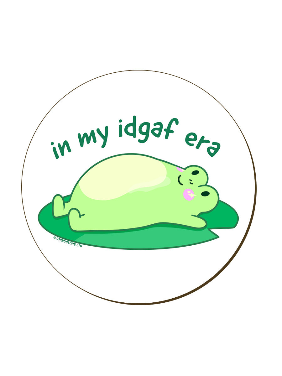 In My IDGAF Era Frog Coaster