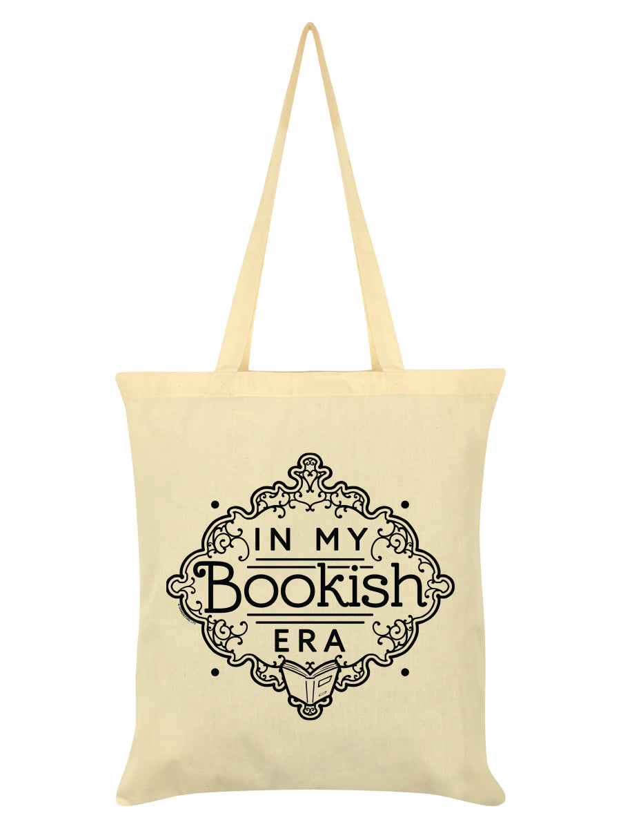 In My Bookish Era Cream Tote Bag