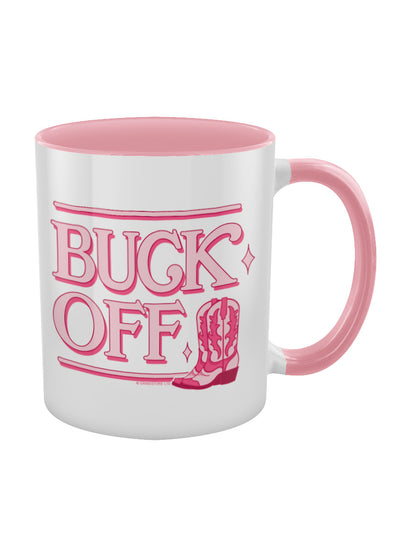 Buck Off Pink Inner 2-Tone Mug