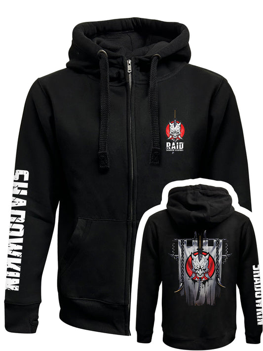 RAID: Shadow Legends Shadowkin Black Zipped Premium Hoodie