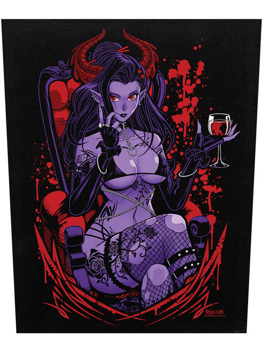 Requiem Collective Rose Back Patch