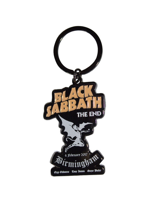 Black Sabbath The End Keychain