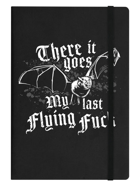 My Last Flying Fuck Black A5 Hard Cover Notebook