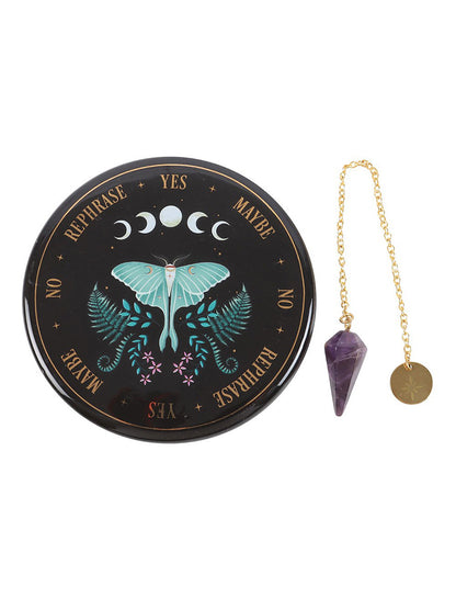 Luna Moth Pedulum Divination Kit