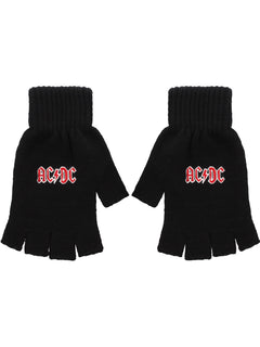 AC/DC Fingerless Gloves