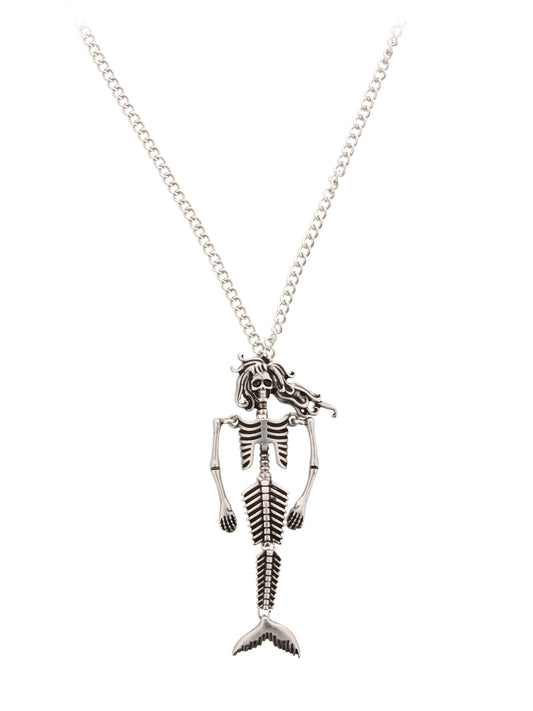 Hangmans Noose silver necklace & pendent | emo goth cool fashion rock tattoo