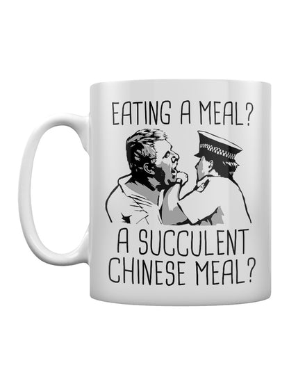 Eating A Meal A Succulent Chinese Meal