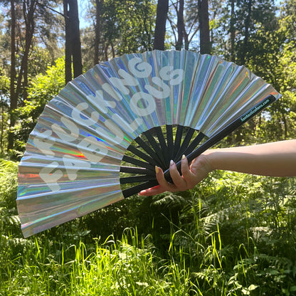 Fantastico Fans Fucking Fabulous Holographic XL Fan