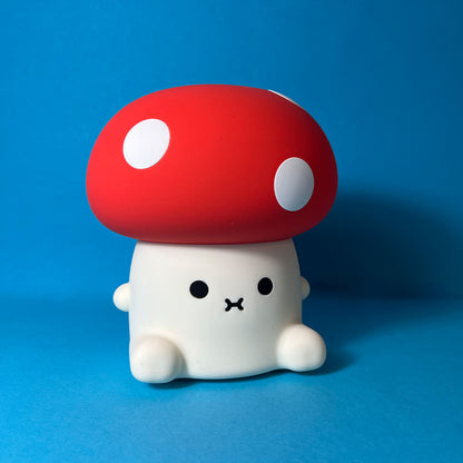 Ricemogu Red and White Mushroom Little Light