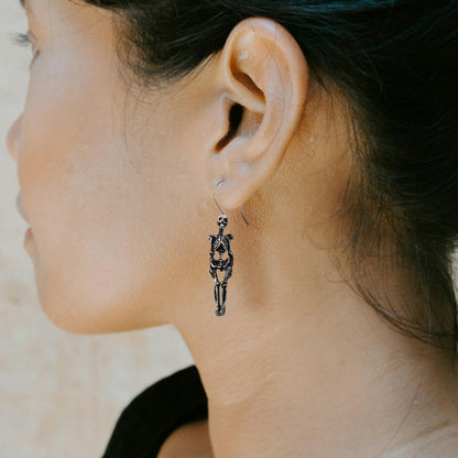 Alchemy Earrings - Skeleton