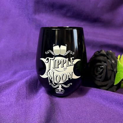 Alchemy Tipple Moon Black Stemless Drinking Glass